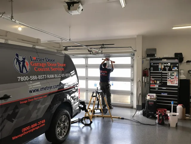 Manchester Garage Door Repair team performing same-day garage door repair in Manchester